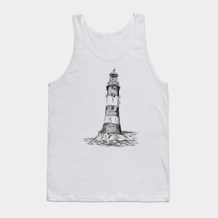 Lighthouse Illustration Tank Top